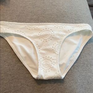 White Aerie bathing suit bottoms never worn!!